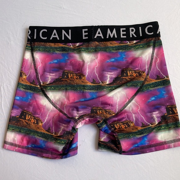 American Eagle Underwear XS Grand Canyon Lightning Print - Picture 4 of 4
